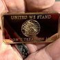 DON'T TREAD ON ME 2nd Amendment Challenge Coin BAR -BRAND NEW With Case!