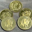 USA 5 PCS John Wick Gold Coin Continental Hotel. IN STOCK! SHIPS WITHIN 24 HRS!