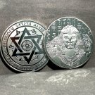 ANCIENT GODDESS Challenge Coin Silver Version IN STOCK! SHIPS IN 24HRS!