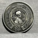 GOOD LUCK Skull Novelty Good Luck Heads Tails Challenge Coin IN STOCK! FAST SHIP