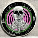 Tempus Fugit Memento Mori Challenge Coin Skull CAPRE DIEM  Coin IN STOCK USA NEW
