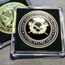 JAG US Army Judge Advocate General Corp Challenge Coin w/case IN STOCK! NEW!