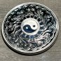 PHOENIX FENG SHUI SILVER PLATED Luck Prosperity Collectible Challenge Coin
