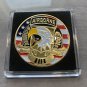 US Army 101st Airborne Screaming Eagle Challenge Coin w Case-IN STOCK! FAST SHIP