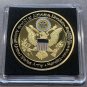 US Army 101st Airborne Screaming Eagle Challenge Coin w Case-IN STOCK! FAST SHIP
