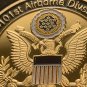 US Army 101st Airborne Screaming Eagle Challenge Coin w Case-IN STOCK! FAST SHIP