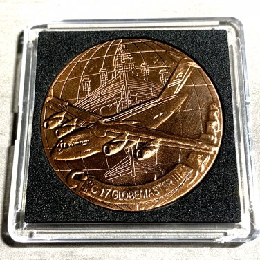 US Air Force C17 Globemaster III Copper Challenge Coin-IN STOCK! SHIPS IN 24HRS!
