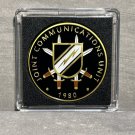 Special Ops JCU Joint Communications Unit Challenge Coin US Army w Case IN STOCK
