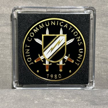 Special Ops JCU Joint Communications Unit Challenge Coin US Army w Case IN STOCK