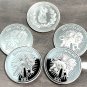 USA 5 PCS John Wick SILVER Coin Continental Hotel. IN STOCK! SHIPS WITHIN 24 HRS