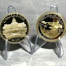 California State Seal DESTINY GOLDEN STATE Challenge Coin WITH STAND!