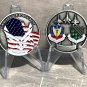 USAF LANGLEY AFB VIRGINIA Challenge Coin-Air Combat Command with STAND!