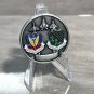 USAF LANGLEY AFB VIRGINIA Challenge Coin-Air Combat Command with STAND!