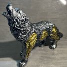 RESIN WOLF SCULPTURE-HOME DECOR-STEAMPUNK LARGE 6.75" SHIPS IN 24HRS USA!