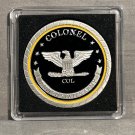 US ARMY COLONEL Challenge Coin with case-SHIPS WITIN 24 HRS!