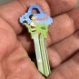 5X-FUNNY GOLF "FOUR" KEYS Uncut NEW House Key Blanks HOUSE SCHLAGE SC-1