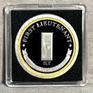 US ARMY 1ST LIEUTENANT Challenge Coin with case-SHIPS WITIN 24 HRS!