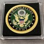 US ARMY 2ND LIEUTENANT Challenge Coin with case-SHIPS WITIN 24 HRS!