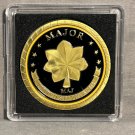 US ARMY MAJOR Challenge Coin with case-SHIPS WITIN 24 HRS!