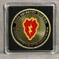 US ARMY 25TH INFANTRY DIVISION Challenge Coin with case-SHIPS WITIN 24 HRS!