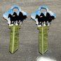 2X WILD HORSES Uncut NEW Key Blank-HOME HOUSE KEYS SCHLAGE SC-1