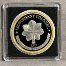 US ARMY LIEUTENANT COLONEL Challenge Coin with case-SHIPS WITIN 24 HRS!