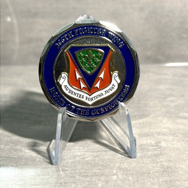 USAF 366TH FIGHTER WING MOUNTAIN HOME AFB IDAHO  1.75" CHALLENGE COIN W STAND!