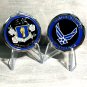 USAF CHALLENGE COIN MISAWA AFB JAPAN 35TH FIGHTER WING-1.75" STAND INCLUDED!