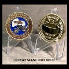 NAVAL BASE CORONADO (NBC) NORTH ISLAND CA CHALLENGE COIN w/Stand