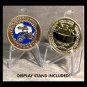 NAVAL BASE CORONADO (NBC) NORTH ISLAND CA CHALLENGE COIN w/Stand