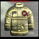Firefighter Challenge Coin 3D JACKET 2.35" Fireman's Prayer Collectible Coin