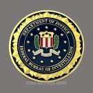 FBI Challenge Coin Federal Bureau Of Investigation United States DOJ-IN STOCK!