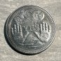 SKULL Skeleton Ouija Yes/No Lucky Fortune Teller Flip Silver Challenge Coin BOGO