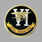 NAVY SEAL TEAM SIX VI 6 Special Warfare Development Group Challenge Coin HOOYAH
