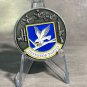 USAF CHALLENGE COIN US AIR FORCE SECURITY POLICE MILITARY w Stand