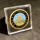 CHALLENGE COIN US ARMY 1st Cavalry Division Sky Troopers VIETNAM First Team