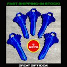 5X-LIGHTNING KEYS Uncut NEW House Key Blanks HOUSE SCHLAGE SC-1