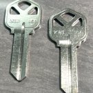 KWIKSET KW-1 House Key Blanks Nickel Plated 2 PACK Maintenance Home Business Use