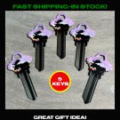 5X-MOOSE KEYS Uncut NEW House Key Blanks HOUSE SCHLAGE SC-1