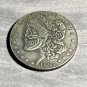 Skull E. PLURIUS UNUM Novelty Good Luck Heads Tails Challenge Pocket Coin 1895