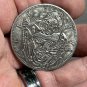 GRIM REAPER EVIL SICKLE Skull Novelty Good Luck Heads Tails Challenge Coin