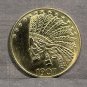 Skull Warrior Peace Dollar Novelty Heads Tails 1907 Challenge Coin 39mm