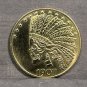 Skull Warrior Peace Dollar Novelty Heads Tails 1907 Challenge Coin 39mm