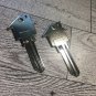 House Shaped Key Blank 2 PACK SCHLAGE SC-1 W RING NICKEL REAL ESTATE-MORTGAGE