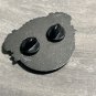 LARGE BIKER SKULL RIDER GOTHIC VEST PIN- BIG METAL 1.75" NEW!