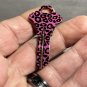 5X-DIVA PINK LEOPARD KEYS Uncut NEW House Key Blanks HOUSE SCHLAGE SC-1