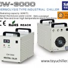S&A water cooled chiller for lamp uv led of digital printer