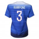 wOMEN : ROMPONE 3USA 2015/16 Women's Soccer World Cup Champion Jersey - Blue