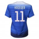 wOMEN : KRIEGER 3USA 2015/16 Women's Soccer World Cup Champion Jersey - Blue