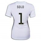 OMEN : Hope Solo 3-Star USA 2015/16 Women's Soccer World Cup Champion Jersey - White
